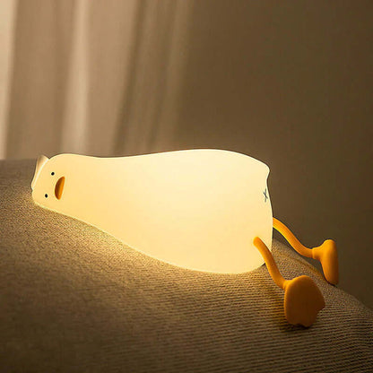 Veilleuse canard mignonne, aide au sommeil de bébé