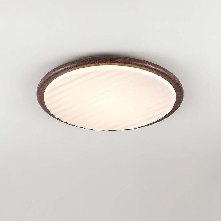 LED Deckenleuchte Holzoptik Schlafzimmer