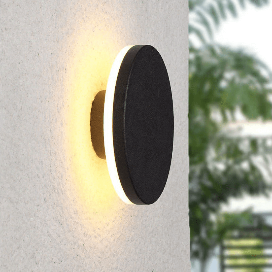 Minimalistische LED Außenwandleuchte