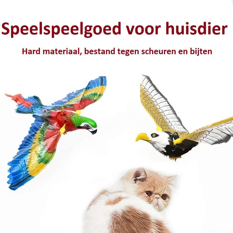 Jouet pour chat oiseau volant - jouet à mouvement automatique