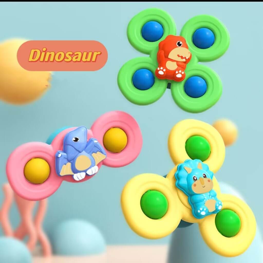 Kinder-Fingerspinne - Sensorisches Drehspielzeug
