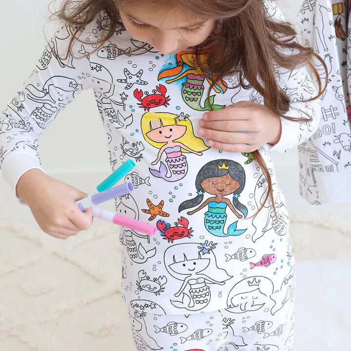 Pyjama créatif pour enfants - Peinture et rêve