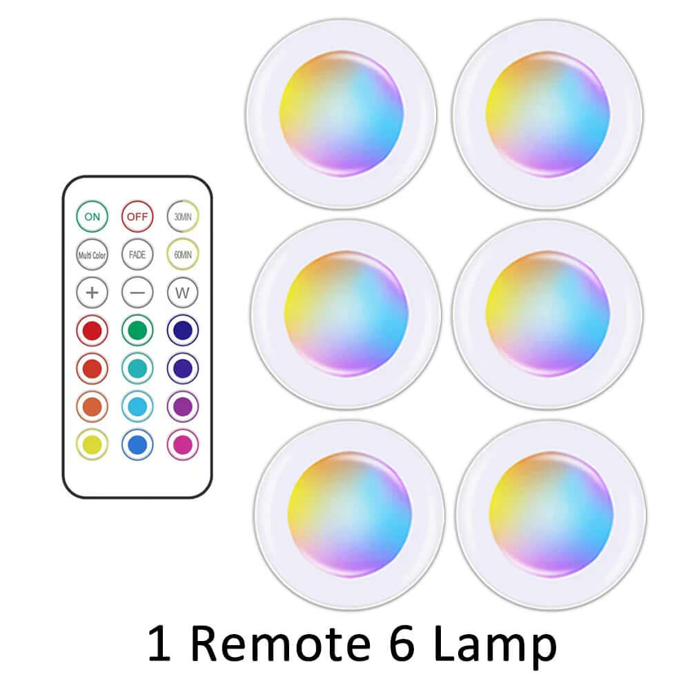 Veilleuse LED pour armoire avec télécommande