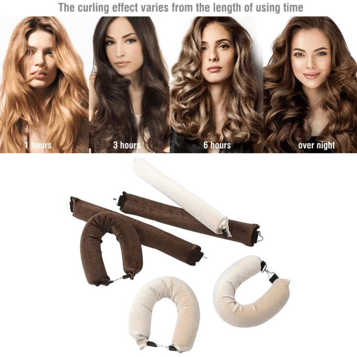 Hitzefreie Lockenwickler für weiche Locken