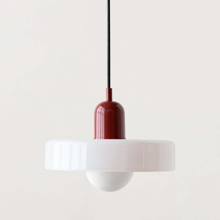 Bunte Glas-Hängelampe - Modernes Design