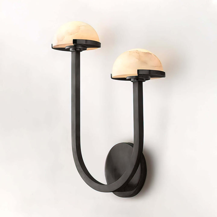 Pilz Alabaster Wandleuchte, Modernes Design