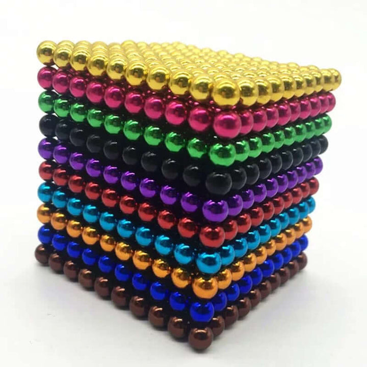 KreativSet mit 216 Magnetischen Kugeln - Feinmotorikspielzeug