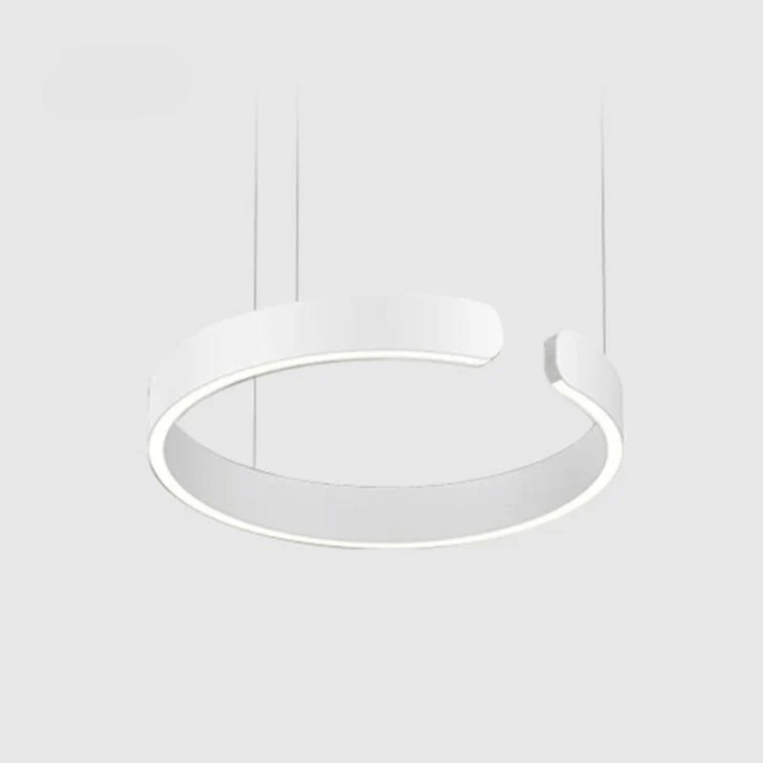 Suspension annulaire LED moderne