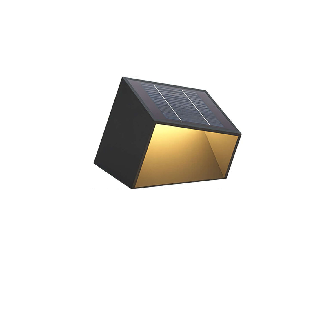 Solar Aussenleuchte Garten LED Würfel IP65