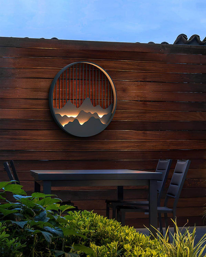 Applique murale LED d'extérieur, étanche, design moderne