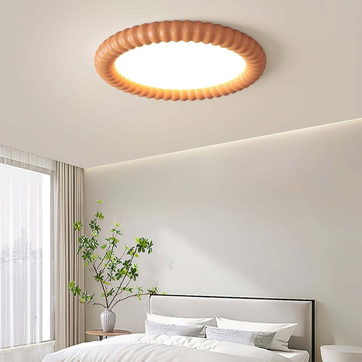 Plafonnier LED moderne - design ondulé