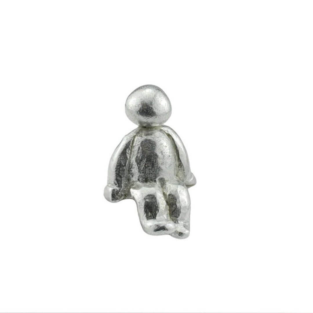 Familienskulptur Einheit Silber
