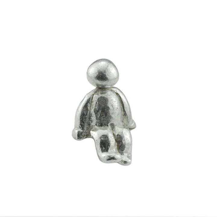 Familienskulptur Einheit Silber