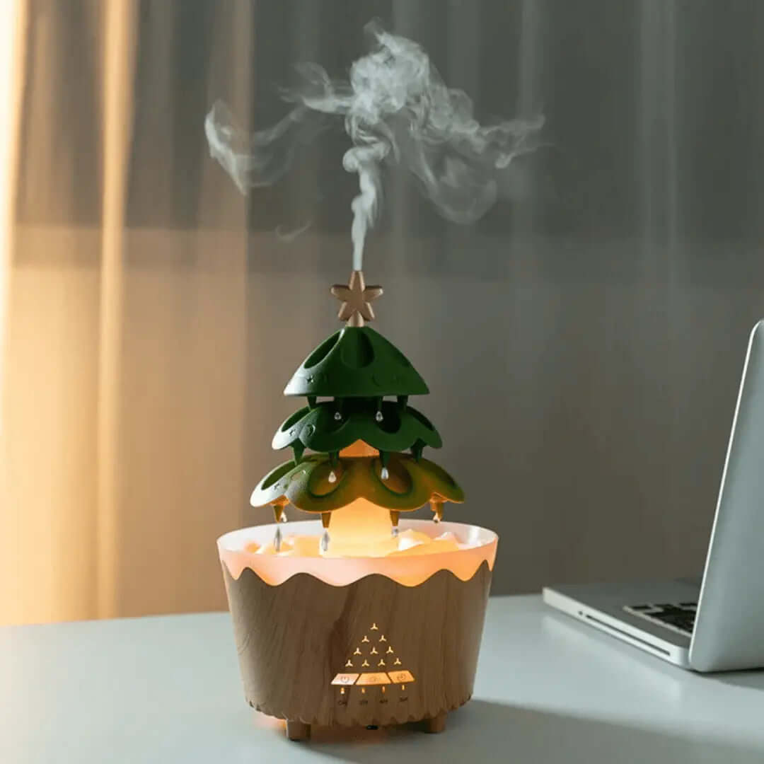 Diffuseur d'arômes de sapin de Noël