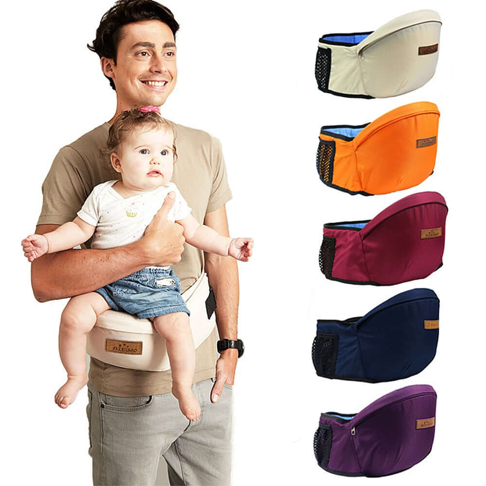 Porte-bébé ergonomique sur la hanche - Confort et soutien optimaux