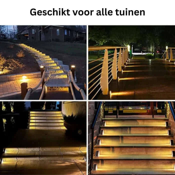LED Solar Treppenbeleuchtung Außen