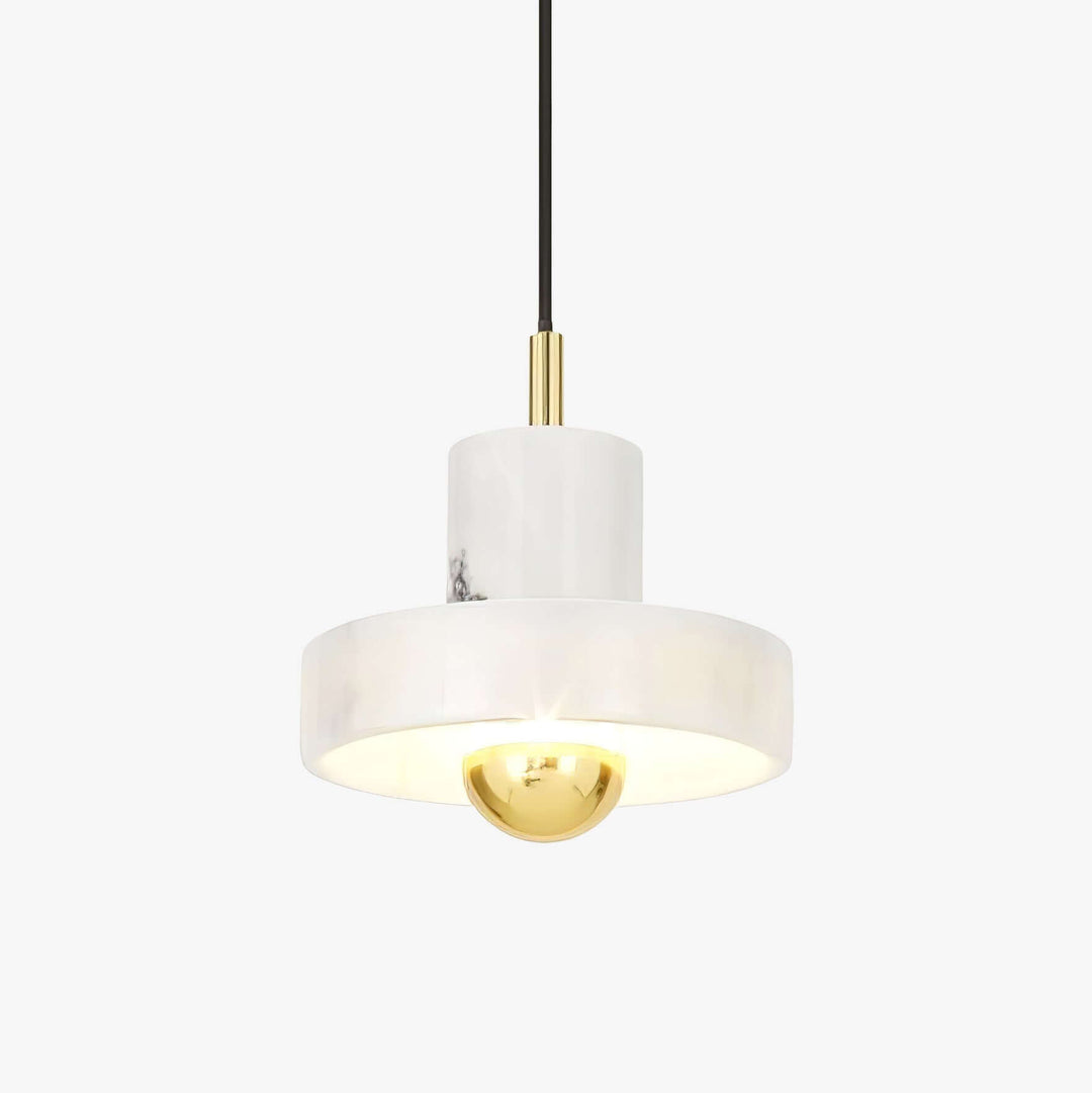 Marmor Hängeleuchte mit integrierter LED