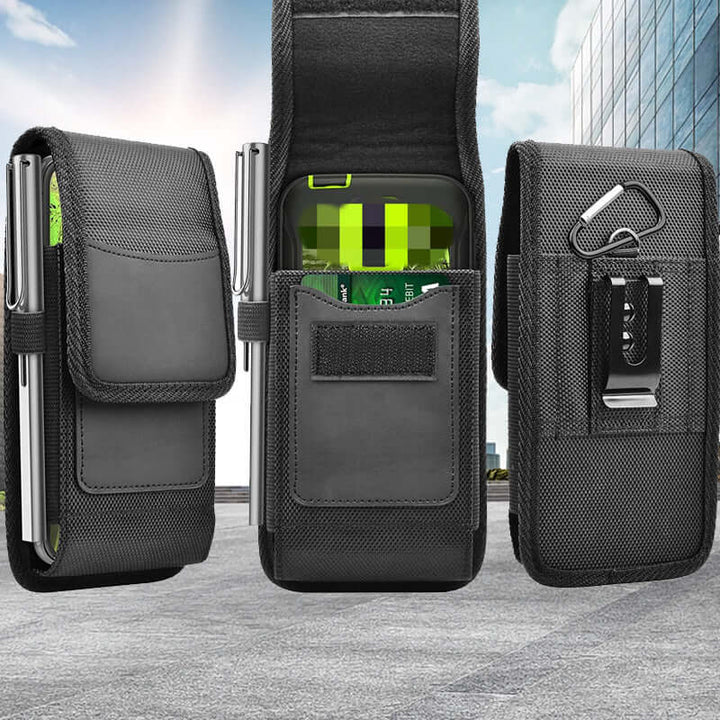 Sac ceinture pour téléphone portable avec compartiment pour cartes