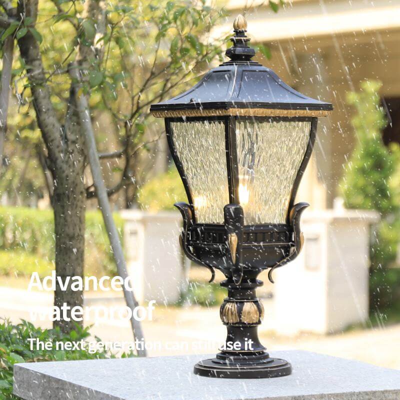 Wasserdichte LED Außenlaterne mit Aluminiumgehäuse
