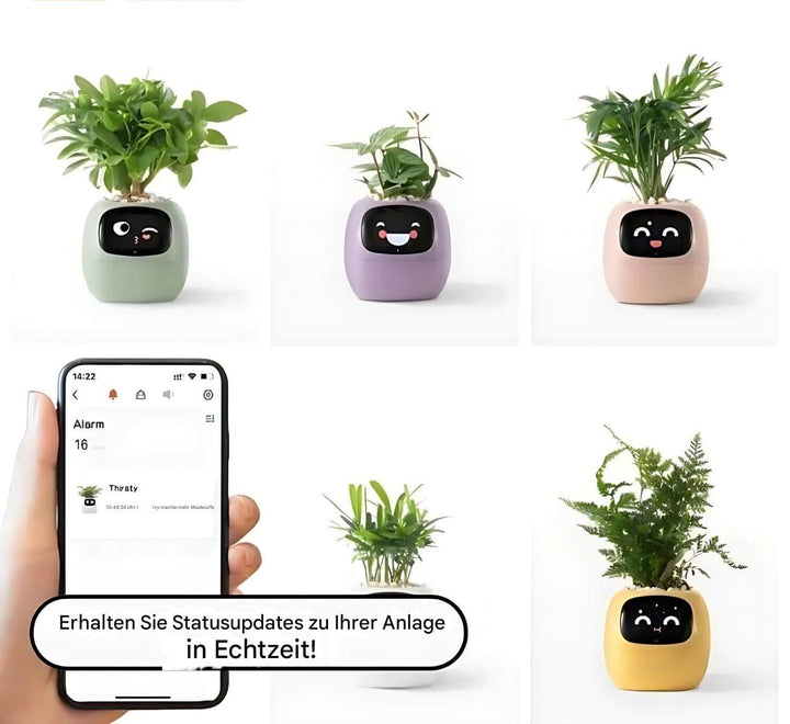 Intelligenter Selbstbewässernder Blumentopf