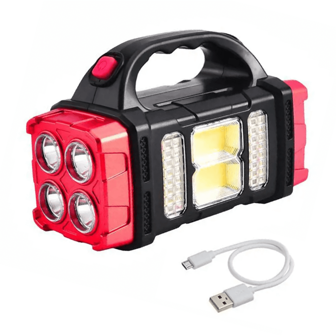 3-in-1 Solar-Notfalllampe mit Powerbank