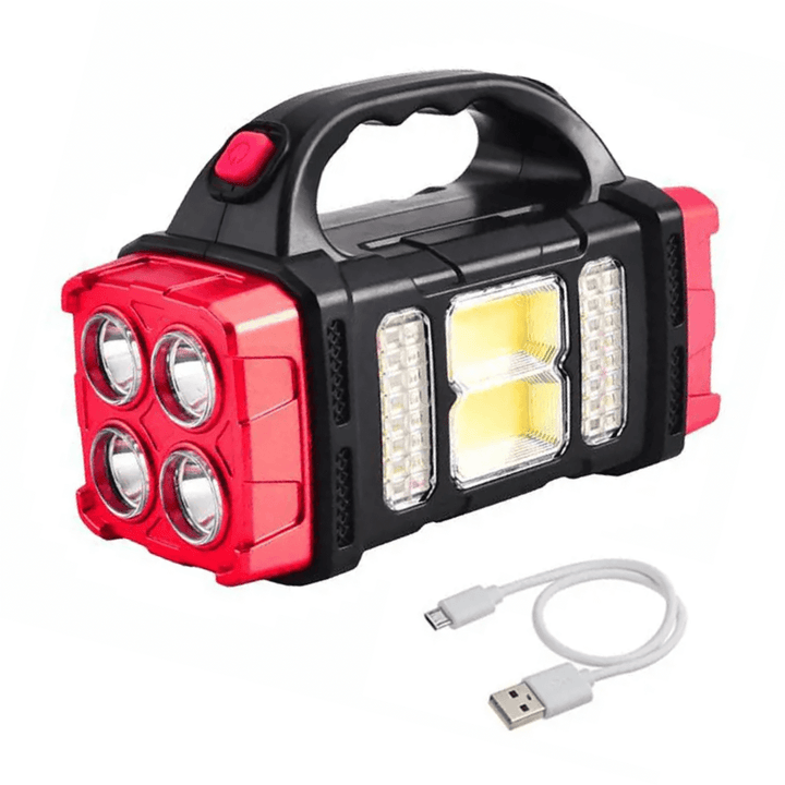 3-in-1 Solar-Notfalllampe mit Powerbank