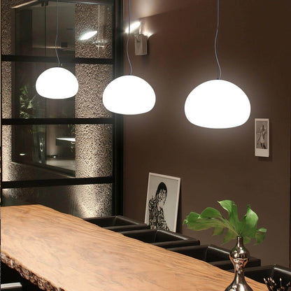 Moderne Glas-Pendelleuchte
