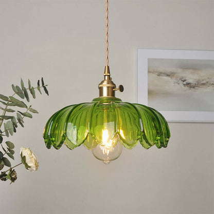 Vintage Glas Hängelampe