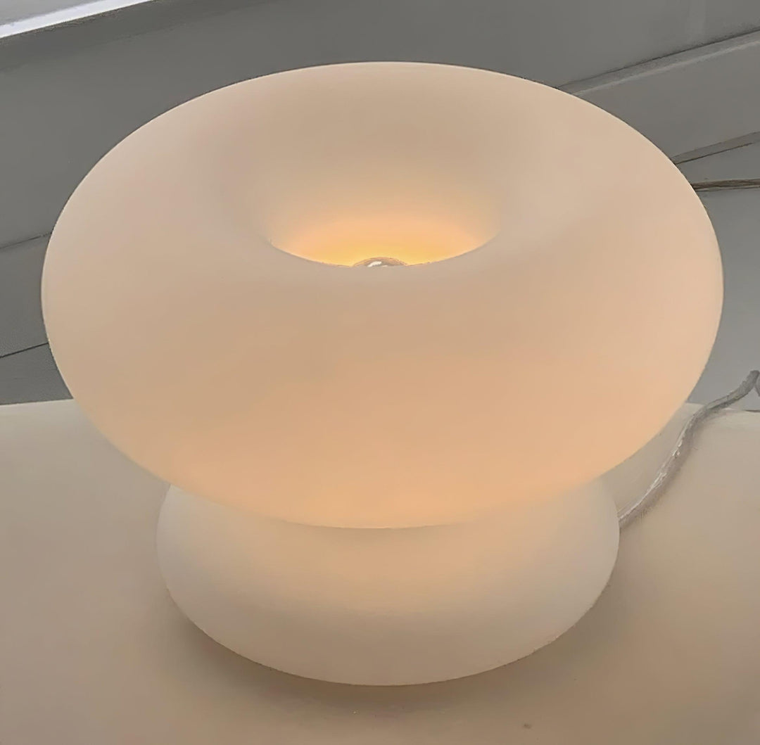 Lampe de table Donut design moderne éclairage intérieur LED