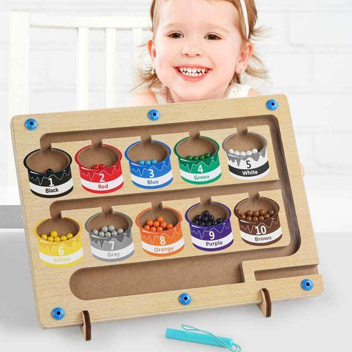 Farbenfrohes Magnetisches Zählspiel für Kinder