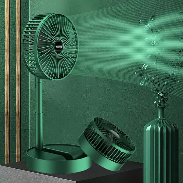 Ventilateur pliable portable à 3 vitesses