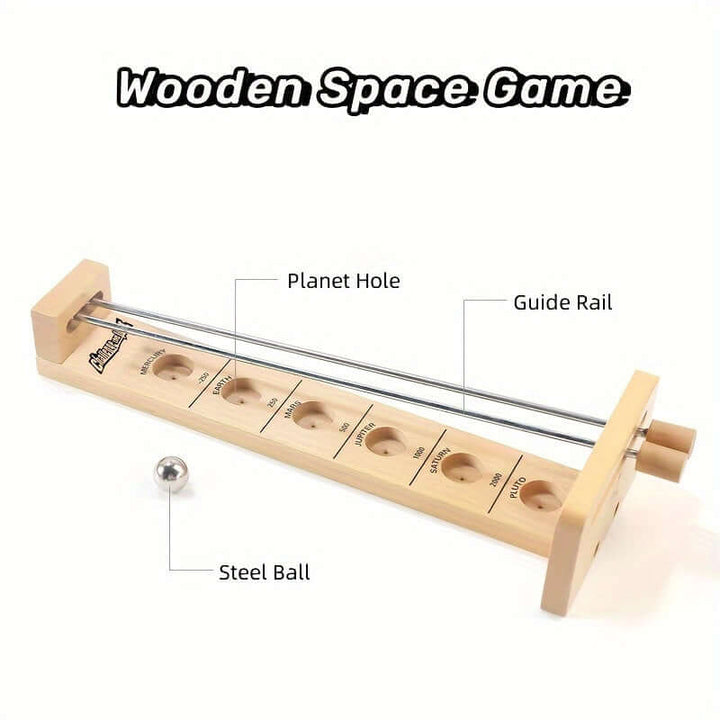 Holz-Stickspiel - Weltraum-Abenteuer für Familien