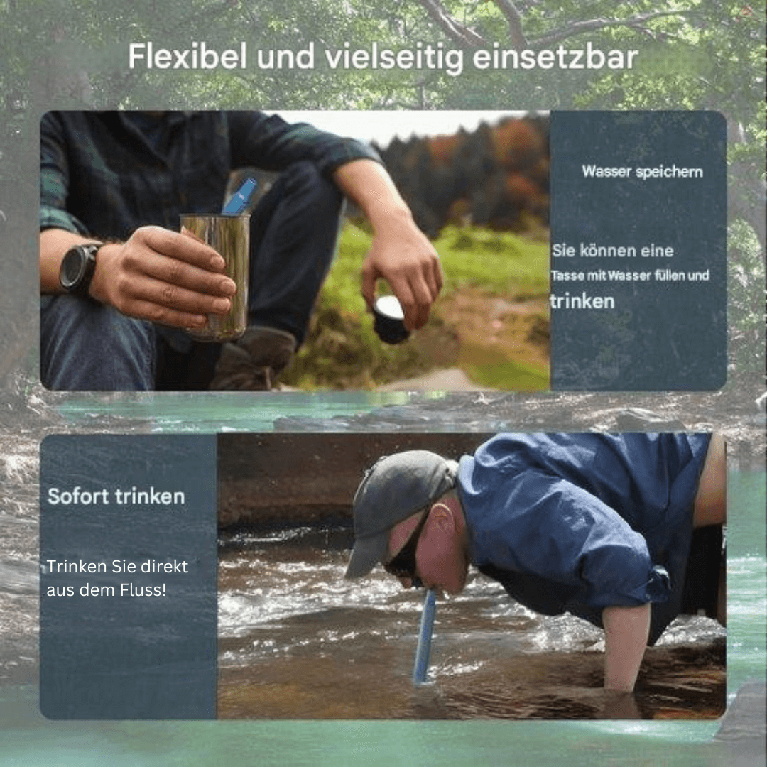 4-in-1 Notfallset Outdoor & Camping