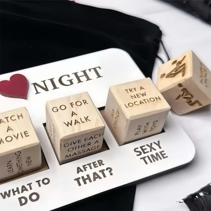 Paar-Würfelspiel für Date-Nights - Romantik & Spaß