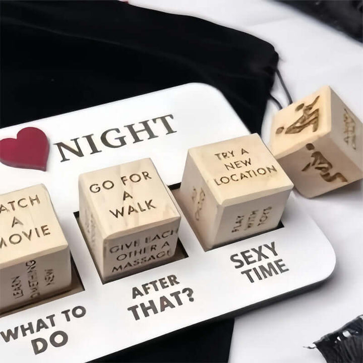 Paar-Würfelspiel für Date-Nights - Romantik & Spaß