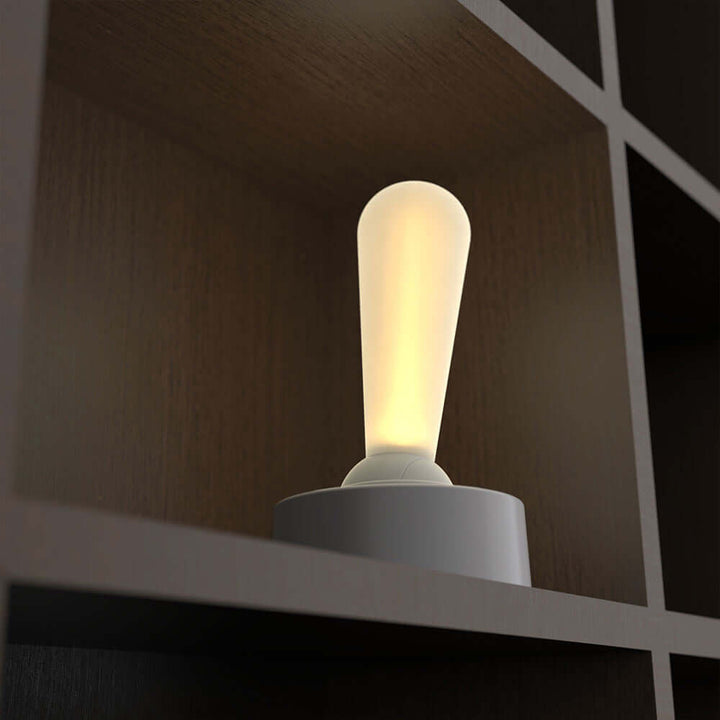 Lampe de table LED rétro à levier rechargeable