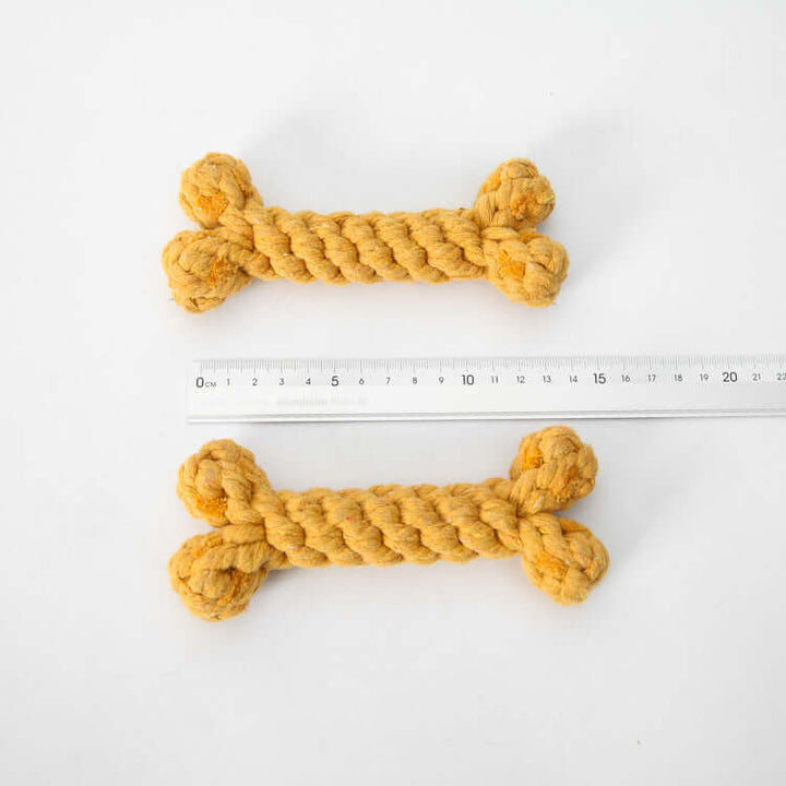 Jouet pour chien, corde de nettoyage des dents - jouet à mâcher 15 cm