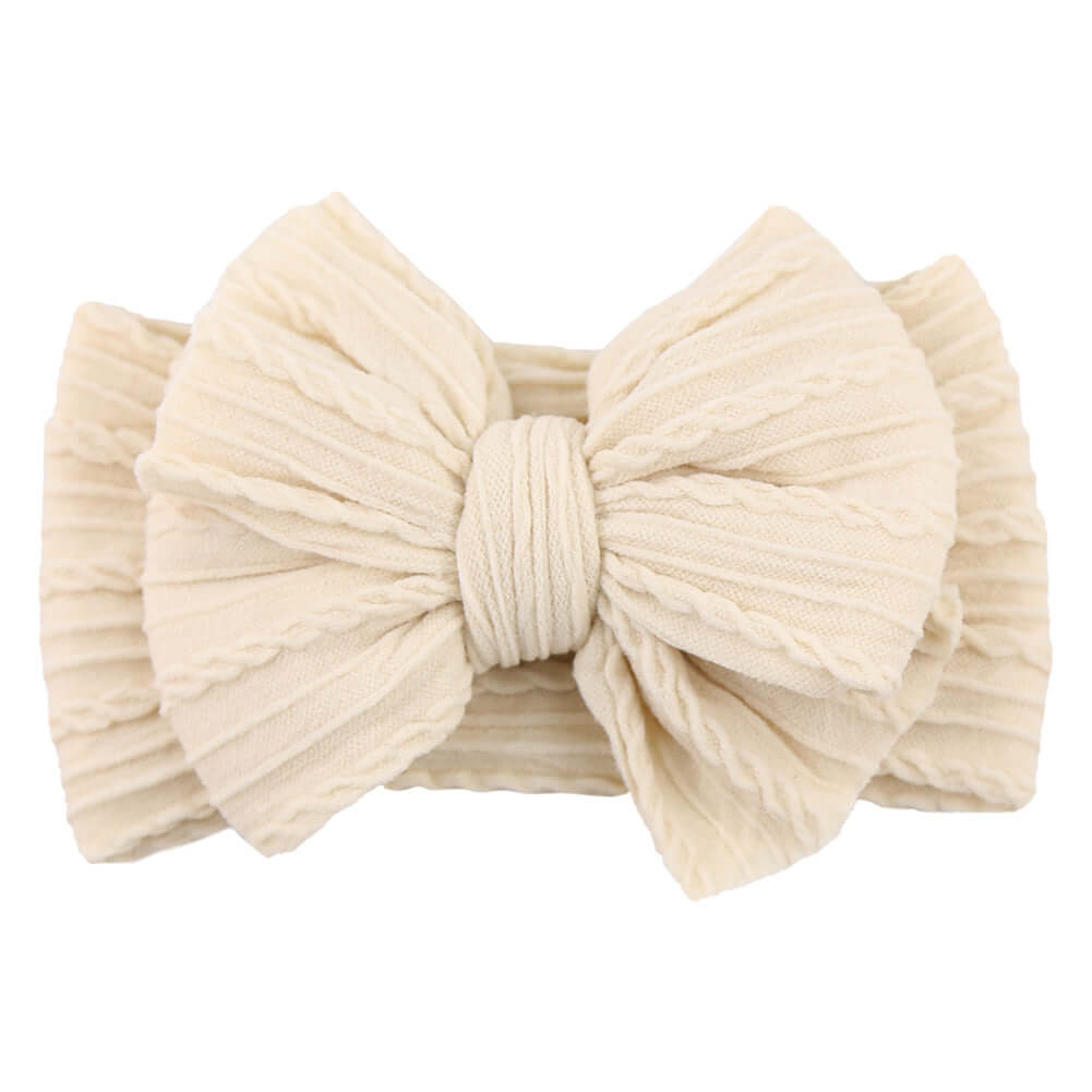 Bandeau en nylon pour enfants avec nœud - élastique et polyvalent