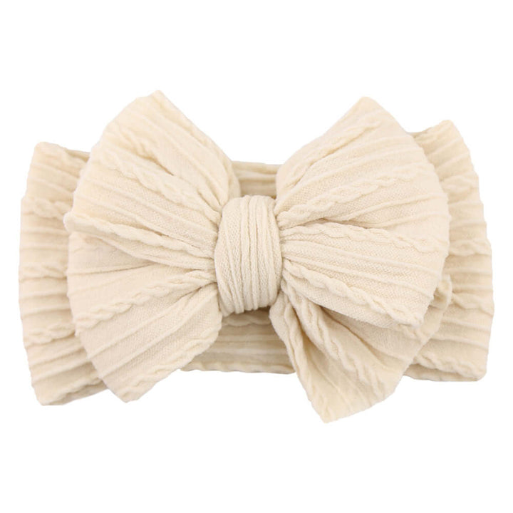 Bandeau en nylon pour enfants avec nœud - élastique et polyvalent
