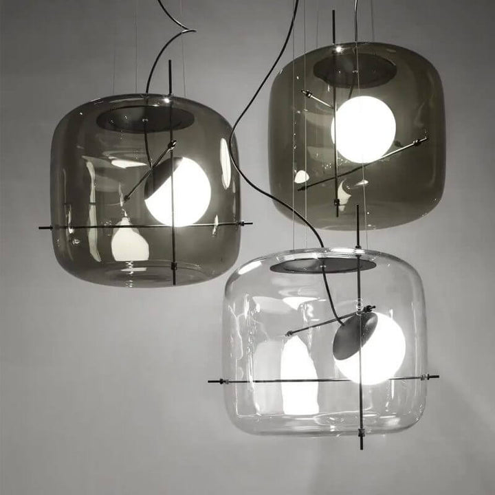 Moderne Glas Pendelleuchte Ø 30cm