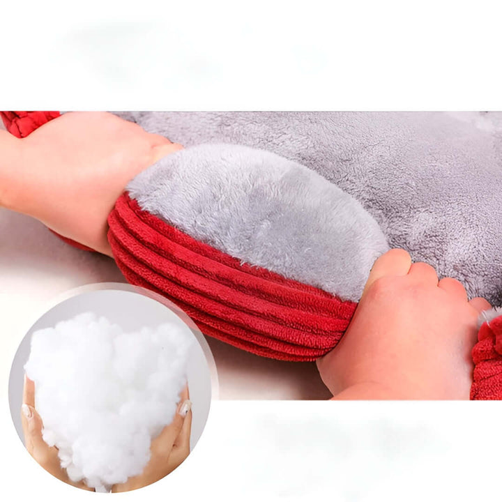 Lit orthopédique en peluche pour animaux de compagnie