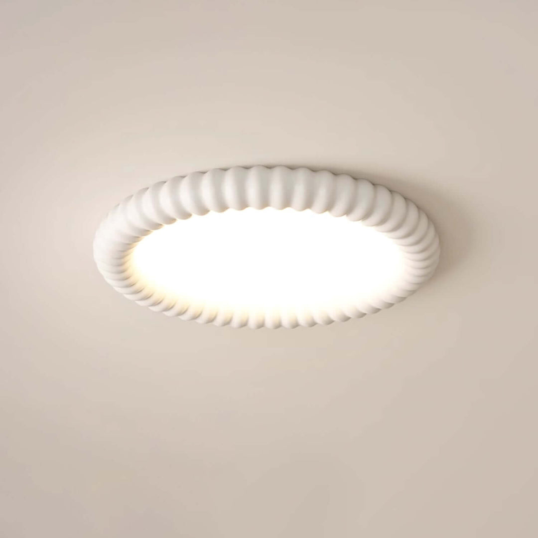 Plafonnier LED moderne - design ondulé