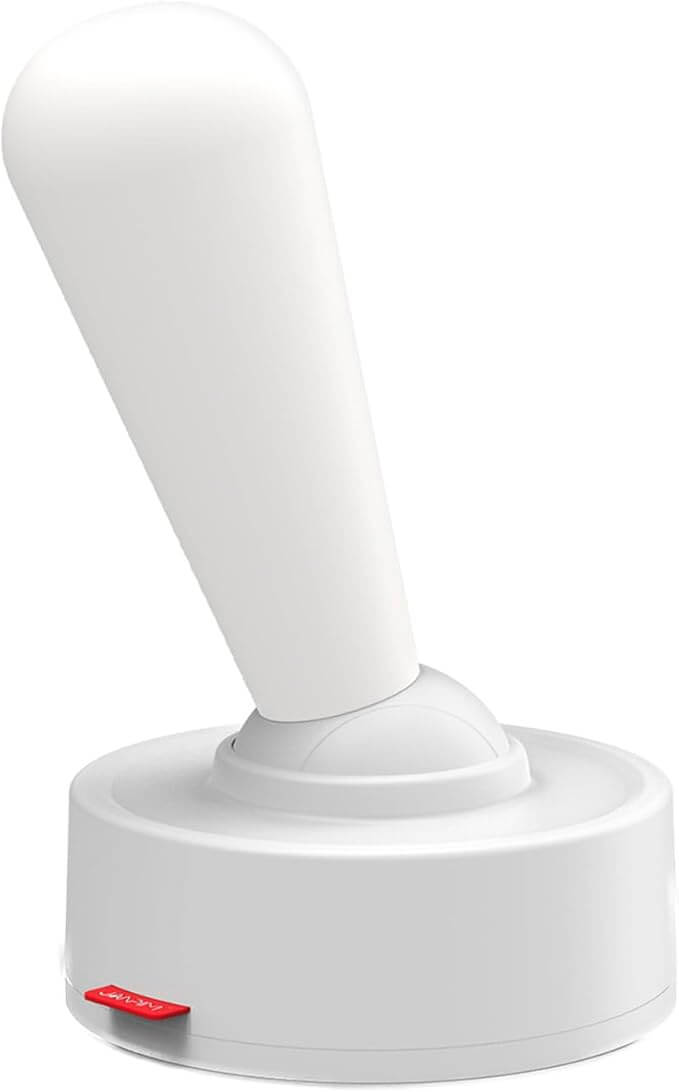 Lampe de table LED rétro à levier rechargeable