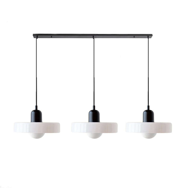 Lampe suspendue Bauhaus à 3 têtes
