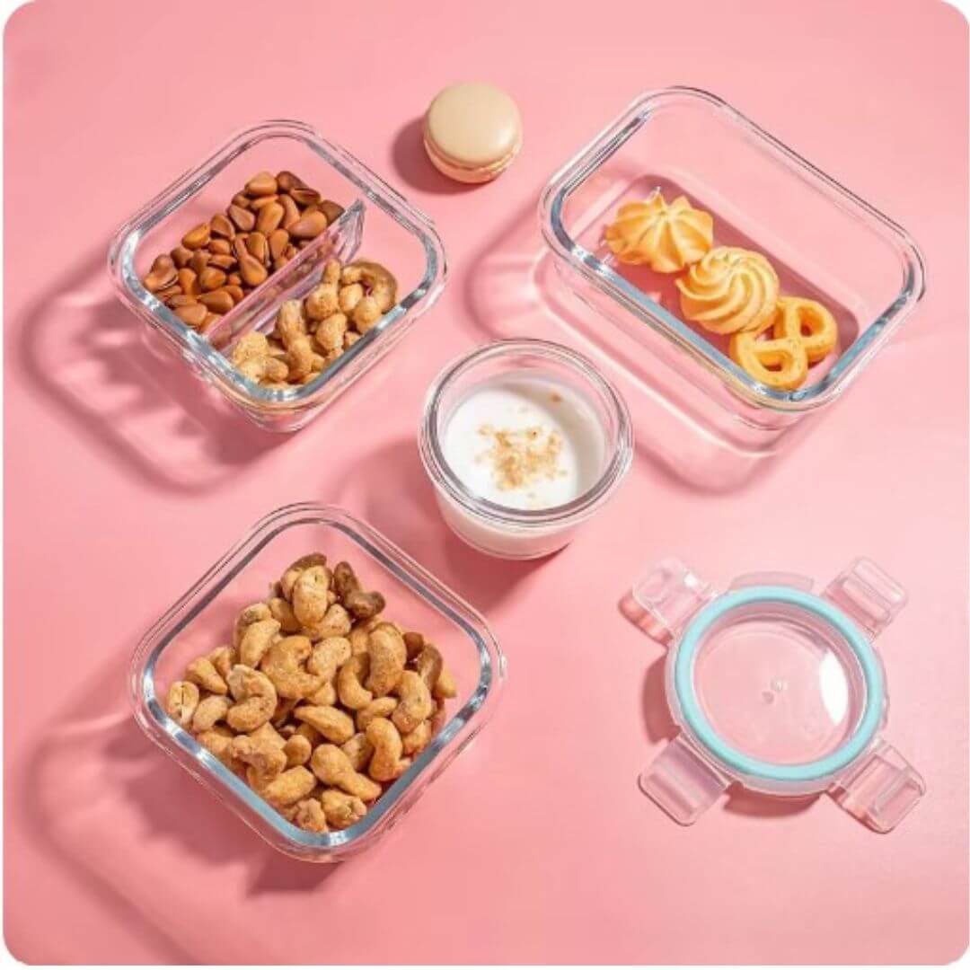 Glas-Lunchbox, Brotdosen auslaufsicher