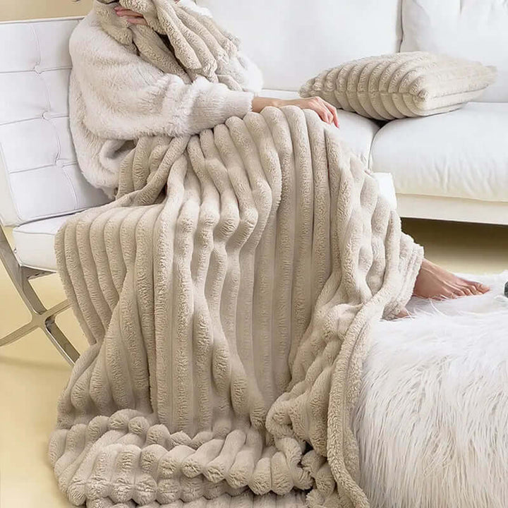 Kuscheldecke Komfortdecke Plüschdecke