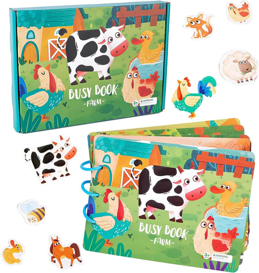 Montessori Aktivitätsbuch für Kinder - Lernspaß durch Spielen