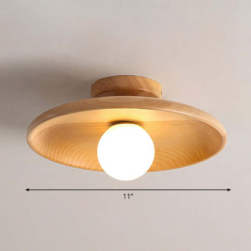 Flache Deckenleuchte Schale Modern