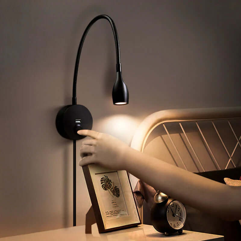 Drahtlose LED-Wandleuchte mit Touch-Sensor