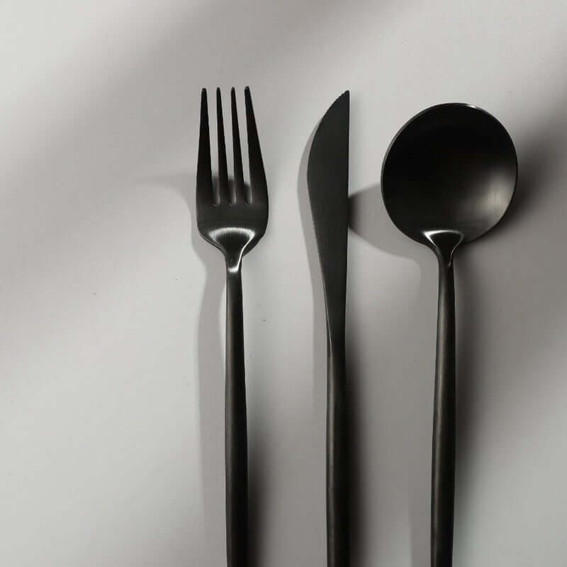 Minimalistisches Edelstahlbesteck Set